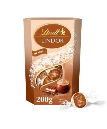 Lindt Lindt Lindor Tiramisu Milk Chocolate Truffle Box 200g