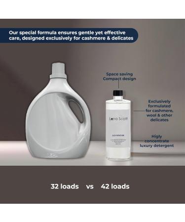 Lona Scott Cashmere & Wool Detergent - Delicates Care 475ml | Made in Britain - Buy Online on GoSupps.com