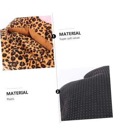 Galpada USB Foot Warmer - Portable Heating Shoes for Men & Women - Electric Foot Warmers - Leopard Design - 33x28cm - Buy Online on GoSupps.com