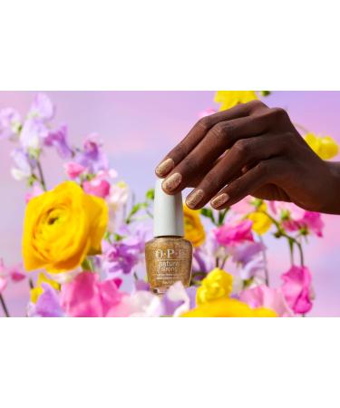 OPI Nature Strong Nail Polish Quick Dry Vegan Nail Varnish with Long-Lasting Results Made with Natural Ingredients Mind-full of Glitter 15ml - Buy Online on GoSupps.com