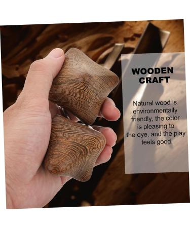 KOMBIUDA 2pcs Wenge Health Ball Tool - Walking Aid Massager & Decorative Handball for Middle Age - Buy Online on GoSupps.com