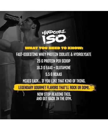 Mutant Hardcore ISO Whey Protein Isolate Powder Acts Fast to Help Recover Build Muscle Bulk and Strength 5 lb - Triple Chocolate Triple Chocolate 5 Pound (Pack of 1) - Buy Online on GoSupps.com