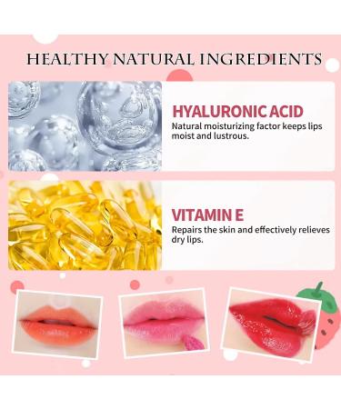 ZARICS 4 Colors Lip Tint Stain Set - Korean Lip Gloss & Multi-Use Lip and Cheek Tint | Long-Lasting Waterproof High Pigment Makeup - Buy Online on GoSupps.com