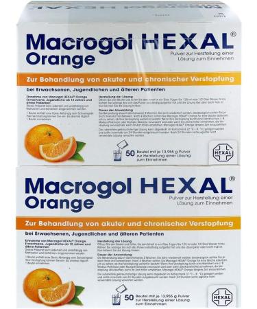 Buy HEXAL AG Macrogol Hexal Orange - 100 Pieces | International Shipping Available - Buy Online on GoSupps.com