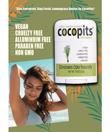 Natural Deodorant Stick | Lavender & Lemongrass | Fall Bliss | 4 oz | Eco-Friendly & Long-Lasting - Buy Online on GoSupps.com