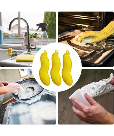 Bottle Cleaning Sponge 3 Beans Shaped Heat-Resistant Baby Bottle Cleaning Sponge Reusable Cleaning Sponge Fits a Variety of Internal Cleaning of Small Mouth Water Bottles A Set - Buy Online on GoSupps.com