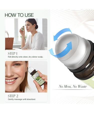 Morovan Castor Oil Roll On 50ml: Organic Castor Oil for Hair Growth Eyebrows & Eyelashes Nourishes Sparse Hair Strengthens Hair Roots For Men & Women - Buy Online on GoSupps.com