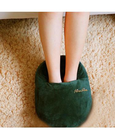 Buy 3 Set Green Foot Warmer Shoes & Heating Pads - Under Desk Foot Warmer Cover for Ultimate Comfort - International Shipping Available - Buy Online on GoSupps.com