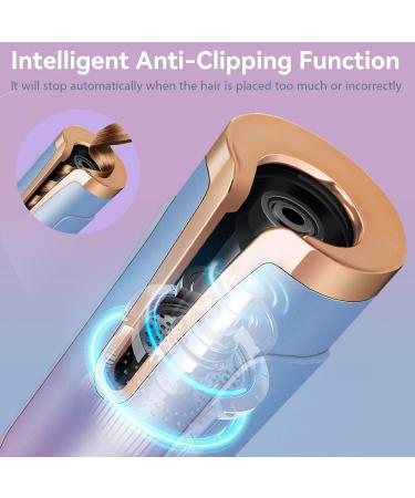 Automatic Cordless Curling Iron | 5200mAh Hair Curler with Adjustable Temperatures & Timers - Multicolored - Buy Online on GoSupps.com