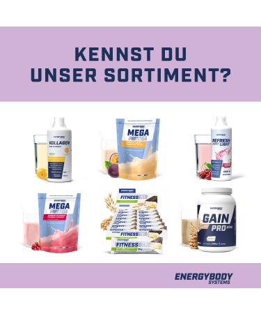 Energybody Bavarian Bar Blueberry - 24x50g Energy Bar | Carb Bar for Endurance & Strength Training | No Chocolate Ideal for Leisure & Professional Use - Buy Online on GoSupps.com