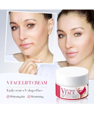  Beslibate 2 Pieces V Firming Face Cream Face Cream Firming and Whitening Skin Face Lifting Firming Cream for Flaccid Skin Fine Lines Neckline 30G cream9-3 - Buy Online on GoSupps.com
