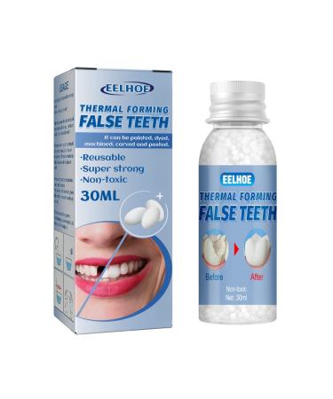 YUECI Plastic Dental Glue Makeup Denture Modified Temporary Filling of Teeth Ultra Clean (A One Size) A One Size