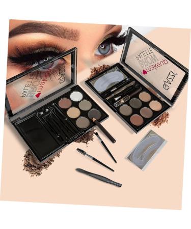 Beavorty Eyebrow Shaping Powder 1 Set Eyebrow Powder Set Woman Eyebrow Makeup Tool Eyebrow Pencil European and American - Buy Online on GoSupps.com