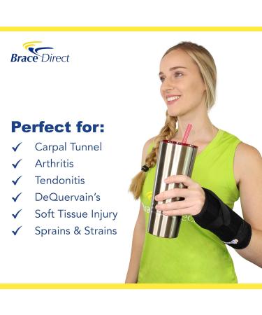 Adjustable Wrist Support Brace for Carpal Tunnel & Arthritis - PDAC Approved L3908 | Pain Relief & Recovery for Sprains Strains & Post-Operative Care - Buy Online on GoSupps.com