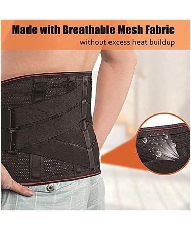 Adjustable Lordosis Support Belt for Lower Back Pain Relief | Sciatica Scoliosis & Herniated Disc | Men & Women (Large/XXL) - Buy Online on GoSupps.com