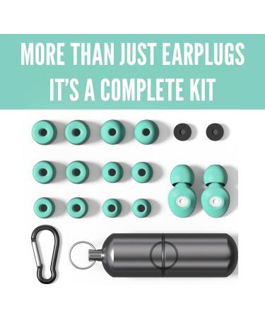 High Fidelity Ear Plugs for Sleeping & Concerts | Reusable Noise Reduction Earplugs | 30dB | Comfortable Foam/Silicone | International Shipping - Buy Online on GoSupps.com