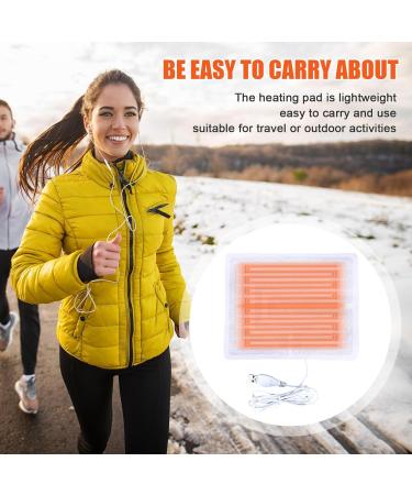 Luckxing Electric Heating Pillows for Clothing | 5V Winter Vest & Jacket Heating Solution | Perfect for Camping & Cold Weather - Buy Online on GoSupps.com