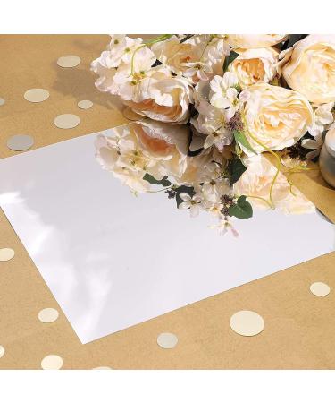 Shiny Metallic Sheets for Arts and Crafts - Silver (11.8 in, 5 Pack) - Buy Online on GoSupps.com