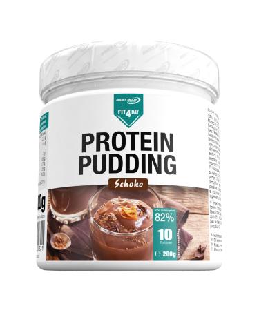 Best Body Nutrition - Fit4Day Protein Pudding - Chocolate - 200 g can