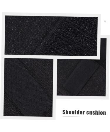 Lurrose 8 Pairs Sponge Shoulder Pad Neck Shoulder Heating Pad Shoulder Cushion Bralette Shoulder Pads Black - Buy Online on GoSupps.com