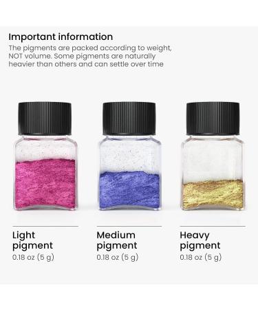 Arteza Mica Powder for Epoxy Resin - 35 Colors - 0.35 oz Bottles | Art Supplies for Candle Making & DIY Crafts - Buy Online on GoSupps.com