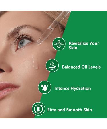 3 Pack Hyaluronic Acid Serum with Tea Tree & Centella Asiatica | Revitalize & Balance Skin | 1 fl. oz Each - International Shipping Available - Buy Online on GoSupps.com