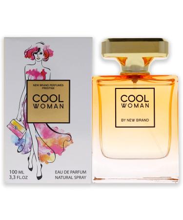 New Brand Perfumes Cool Women EDP Spray Women 3.3 oz (sem numero) 3.3 Ounce (Pack of 1)