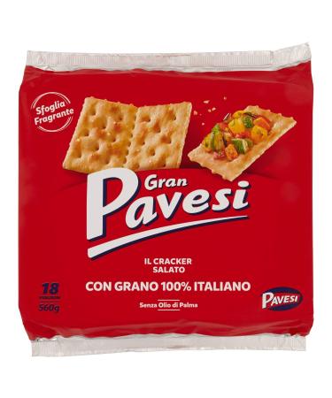 Gran Pavesi Cracker Salati salted 560 gr.