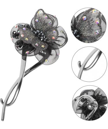 Beaupretty French Hair Clips headgear butterfly barrettes bow flower petal rhinestones barrette butterfly pin butterfly french s Miss alloy dense Securing Hair Clips - Buy Online on GoSupps.com