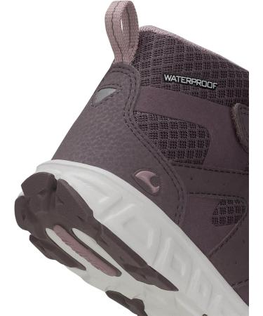 Viking Unisex Kids Tolga Mid WP Walking Shoe 29 EU - Plum Dusty Pink | International Shipping Available - Buy Online on GoSupps.com