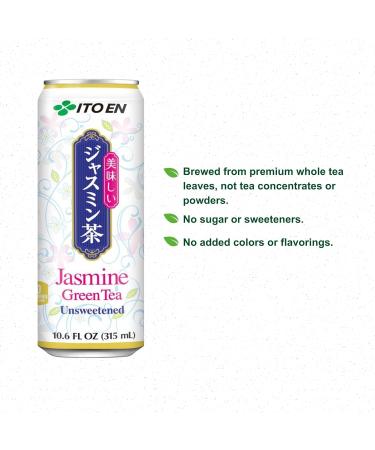 Ito En Jasmine Green Tea Unsweetened 10.6 Ounce (Pack of 12) - Buy Online on GoSupps.com