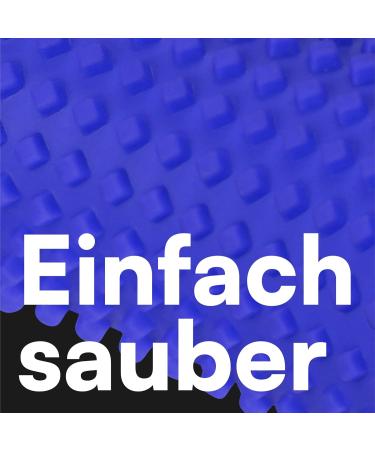 H&S Foot Massage Hedgehog Ball - Silicone Fascia Roll & Foot Roller for Stress Relief Relaxation & Massage - Blue - Buy Online on GoSupps.com