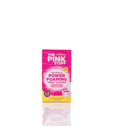 Stardrops - The Pink Stuff - The Miracle Power Foaming Toilet Cleaner - 2 Treatments - Self Activating Pink Foam 7 Ounce (Pack of 1)