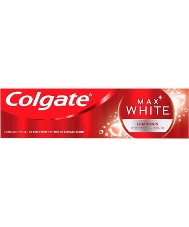 Colgate Max White Luminous Toothpaste 75ml - Pack of 1 - Buy Online on GoSupps.com