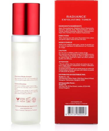 Koji White Exfoliating Toner for Face, 5% PHA BHA Toner | 2% Niacinamide, Kojic Acid & Hyaluronic Acid | Hydrating & Soothing Facial Toner | Unscented for Sensitive Skin, Vegan Skincare, 5.07 Fl Oz - Buy Online on GoSupps.com