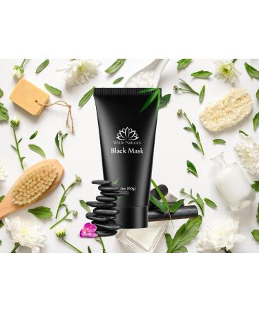Charcoal Black Face Mask - Peel-Off Facial Mask for Deep Cleansing & Clear Skin | Remove Blackheads - 2 oz - Buy Online on GoSupps.com