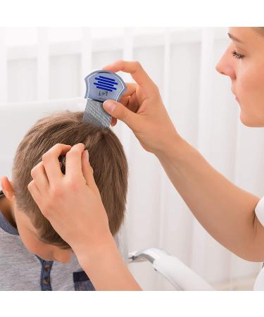 Trendy Lice Comb Pack of 3 for Head Lice, Dandruff, Eggs & Nits Treatment - Fine Metal & Double Sided Plastic - Ideal for Thick Hair - Buy Online on GoSupps.com