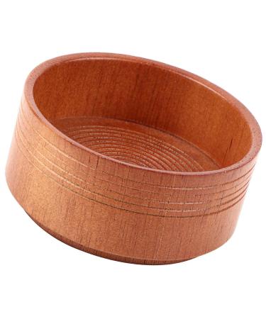 Premium Wood Shaving Soap Bowl & Ceramic Mug Set for Men - 8x8x4 Razor Cleaning Foam Cup - Buy Online on GoSupps.com