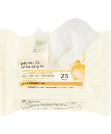 Garnier Micellar Oil-Infused Face Wipes - Pack of 1 | Gentle Cleansing and Makeup Removal - Buy Online on GoSupps.com