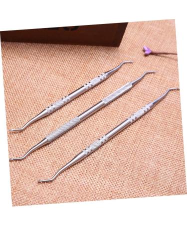 FOMIYES Nail Pusher Spoon Nail Cuticle Spoon Cuticle Remover Spoon Cuticle Scraper Spoon Nail Cleaner Nail Remover Detergent - Buy Online on GoSupps.com