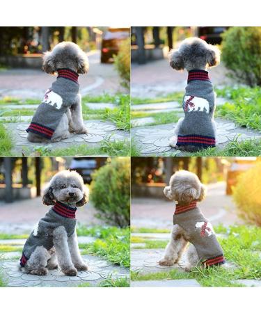 ABRRLO Christmas Dog Sweater - Warm Winter Apparel for Small & Medium Dogs | Perfect Holiday Gift for Pets - Buy Online on GoSupps.com