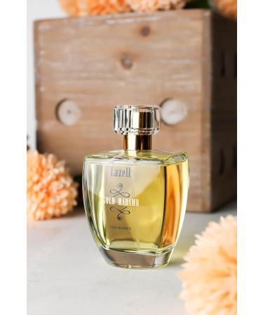 Lazell Gold Madame Perfume for Women I Impression by Million Lady I Eau De Parfum 3.4 Fl Oz I Floral Sweet Oriental Fragrance I European oncentrated Scent Lasts 6-9 Hours Million Lady Impression for Woman - Buy Online on GoSupps.com