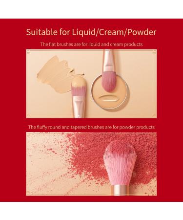 ZEESEA Palace Identity Makeup Brushes Set - Premium 9 Pcs Pearl White Synthetic Brush Set for Foundation Concealer & Eye Shadows - International Shipping Available - Buy Online on GoSupps.com