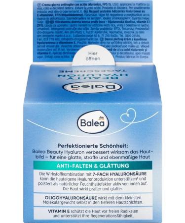  Hormocenta Beauty Effect Day Cream 50 ml Plumping Effect with Hyaluronic Acid SPF 15 - Buy Online on GoSupps.com