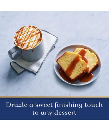 Ghirardelli Sea Salt Caramel Premium Sauce 16 oz Squeeze Bottle - Pack of 2 with Barista Spoon - Buy Online on GoSupps.com