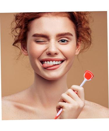 CliSpeed 2ST Tongue Cleaning Brush - Reusable Stainless Steel Oral Care for Fresh Breath Blue 19.5x3x0.6cm - Buy Online on GoSupps.com