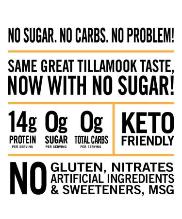 Tillamook Country Smoker Keto Friendly Zero Sugar Beef Jerky Original 2.2oz (4 Pack) - Buy Online on GoSupps.com