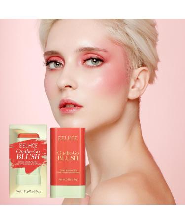 Cream Makeup Blushs | Matte Cream Blushs Stick For Mature Skin | Long Wearing Natural And Hydrating Blushs For Cheeks Make Up Guanglu 3#orange - Buy Online on GoSupps.com