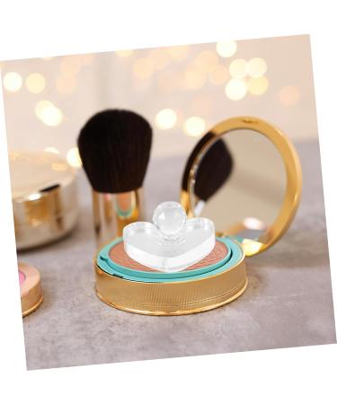 DECOMELODY Heart Shaped Blusher Eyeshadow Press Stamp Durable Make Up Tool for Blush Eyeshadow Highlighter Contour Design for Attractive Powders - Buy Online on GoSupps.com