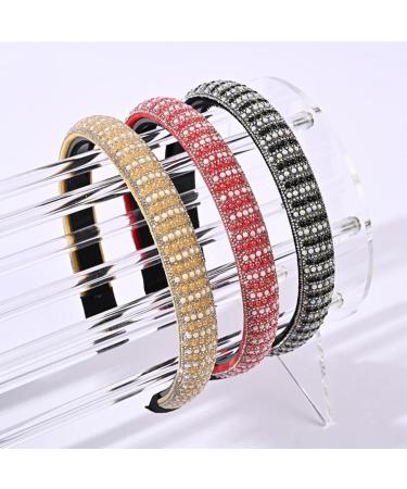 JYTDBCS Ladies Headbands Crystal Hair Hoops Pearl Beaded Headband Bridal Hairbands Wedding Hair Accessories for Women and Girls pearl headbands for women pearl headband - Buy Online on GoSupps.com